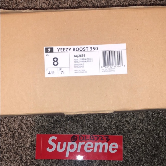 pirate black yeezy box